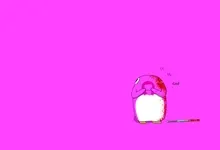 pink bat penguins anime 1440x1000 wallpaper Art HD Wallpaper